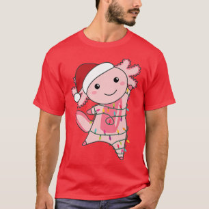 Camiseta Axolotl Fada de Natal Leve Axolotl