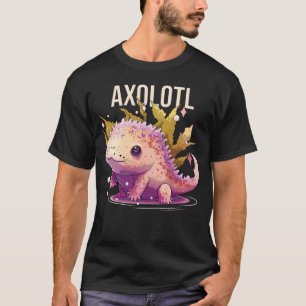 Camiseta Axolotl I Anfíbio Cúbico Axolotl