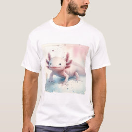 Camiseta Axolotl in Watercolor AREF292 - Watercolor