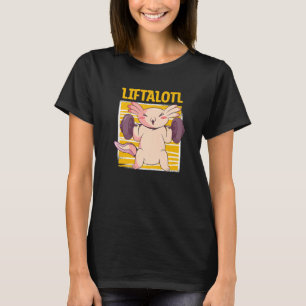 Camiseta Axolotl Levantamento de Peso Liftalotl