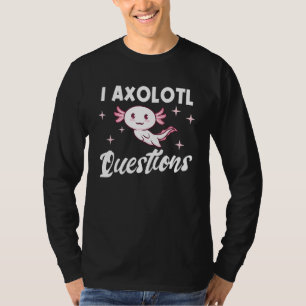Camiseta Axolotl Memória I Axolotl Perguntas Salamander