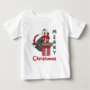 Camiseta Axolotl Natal Gift Animais de inverno Axolotl