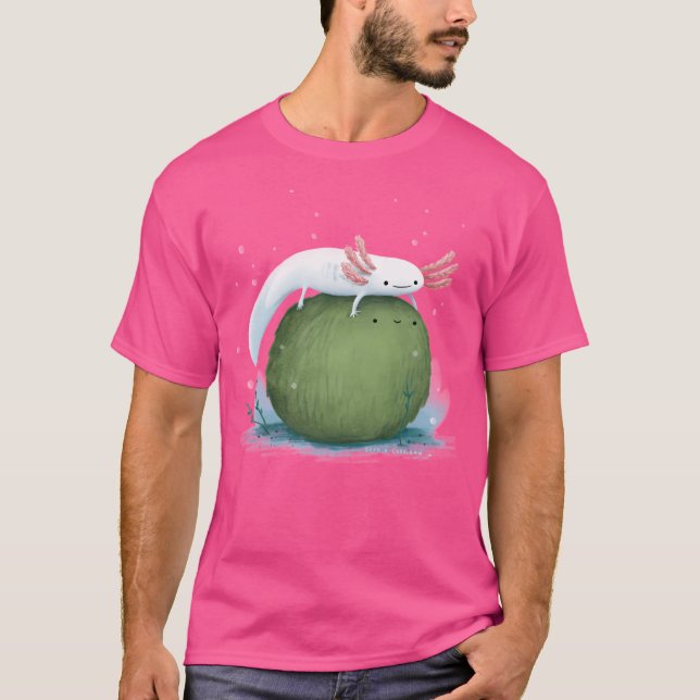 Camiseta Axolotl Num Mossball (Frente)
