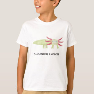 Camiseta Axolotl Personalizado