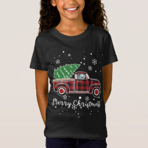 Camiseta Axolotl Red Truck Buffalo Pjamas de Natal