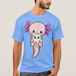 Camiseta Axolotl Roupas Crianças Autismo Sensibilização Irm