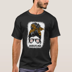 Camiseta Axolotl Sangrado Mamãe Cabelo Arrojado Impressão L