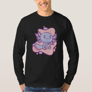Camiseta Axolotl Strawberry Milk Ambystoma Mexicanino Walki