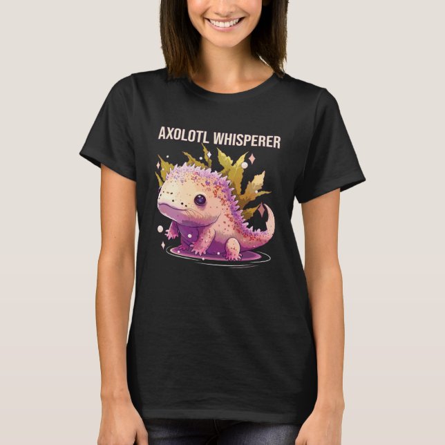 Camiseta Axolotl Whisperer (Frente)