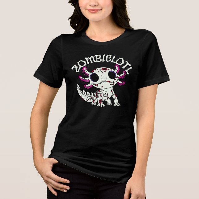 Camiseta Axolotl Zumbi (Frente)