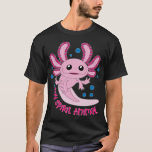 Camiseta Axolotls são meu Animal Espiritual