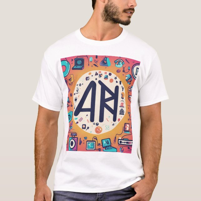 Camiseta AY Fusion Logo Tee: Onde A Criatividade Encontra A (Frente)