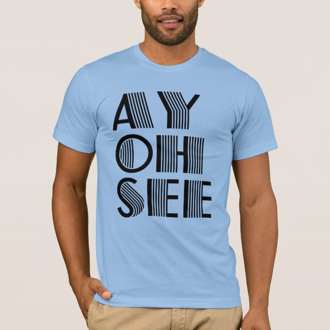 CAMISETA AY Ó CÊ (Frente)