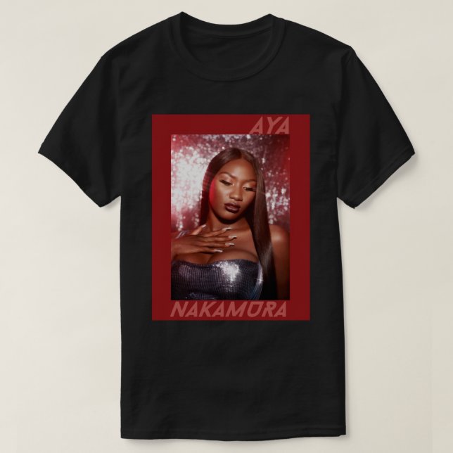Camiseta AYA NAKAMURA classificque (Frente do Design)