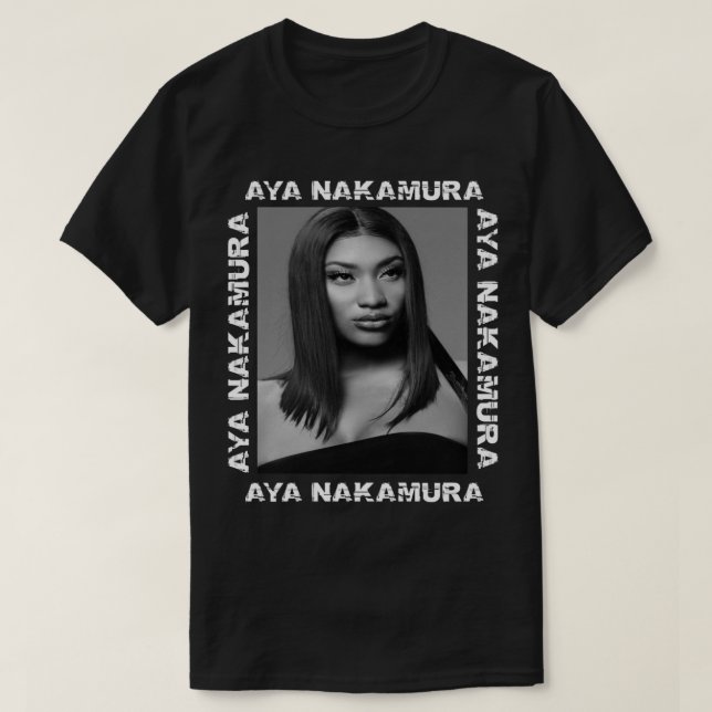 Camiseta AYA NAKAMURA classificque (Frente do Design)