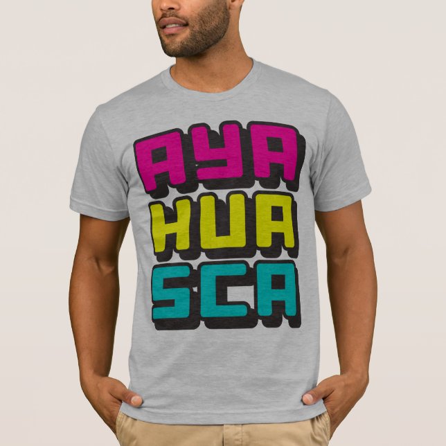 Camiseta AYAHUASCA - Eu amo o DMT & as cerimónias de (Frente)
