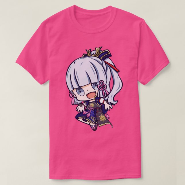 Camiseta Ayaka Kamisato (Frente do Design)