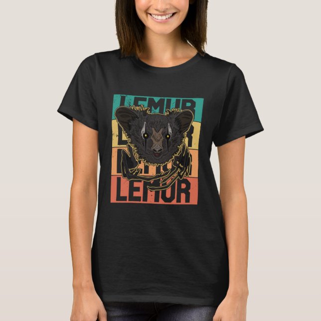 Camiseta Aye Aye Primates Lemurs Madagascar 3 (Frente)