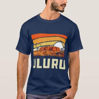 Camiseta Ayers Rock Uluru Austrália Landmark Vintage 80s