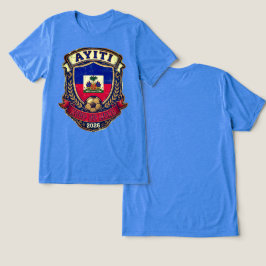 Camiseta Ayiti na Copa do Mundo Design Vintage Haiti