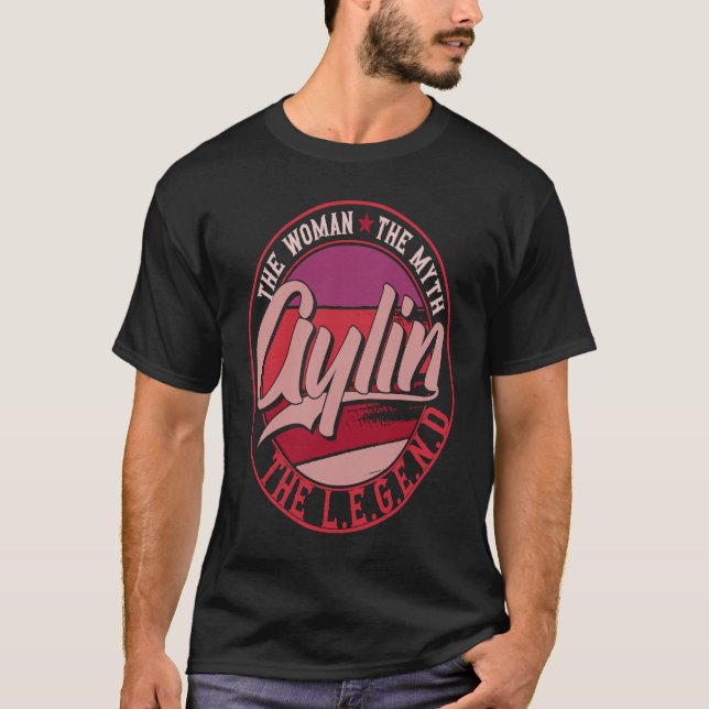 Camiseta Aylin the Lady of Myth the Legend (Frente)
