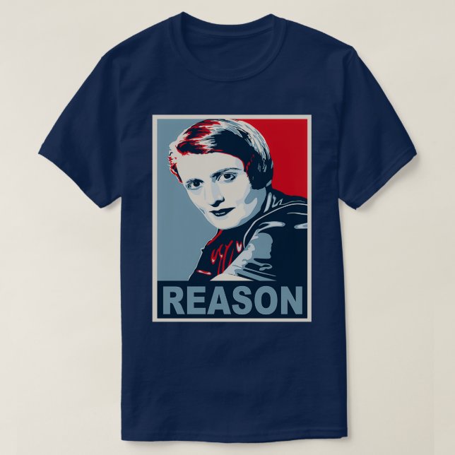 Camiseta Ayn Rand (Frente do Design)