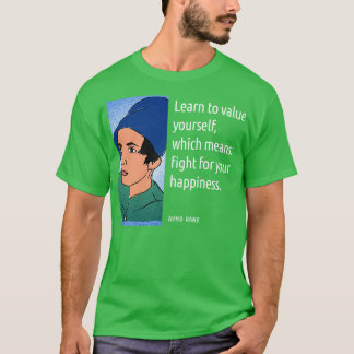Camiseta Ayn Rand Cota Sayings