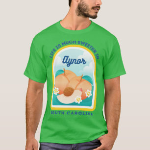 Camiseta Aynor South olina SC Peach Tourist Souvenir