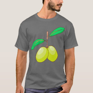 Camiseta Azeitona Comida vegetariana
