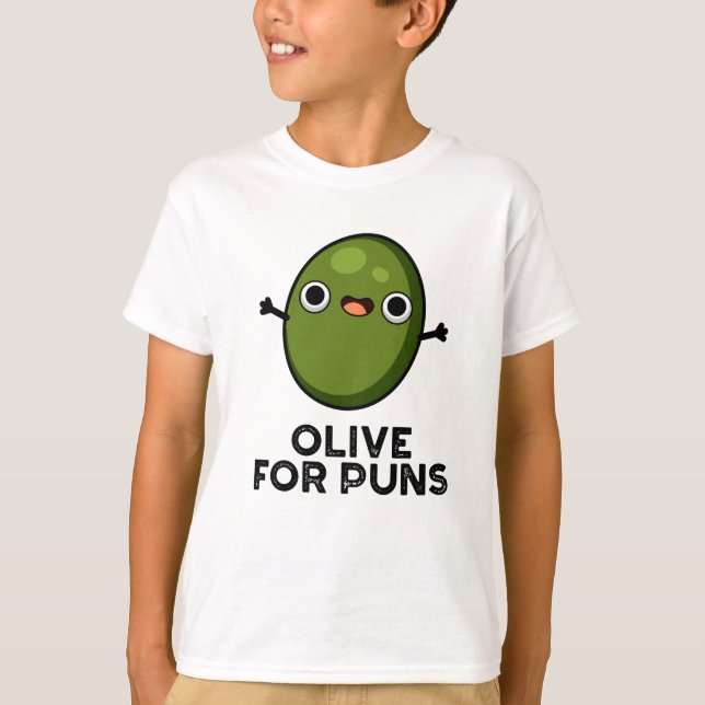 Camiseta Azeitona Para Canhões De Fruta Funcional (Frente)
