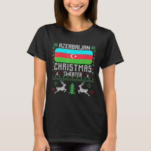 Camiseta Azerbaijão Flag Azerbaijão Azerbaijão, Sweater de 