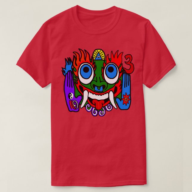 Camiseta Aztec Deus (Frente do Design)