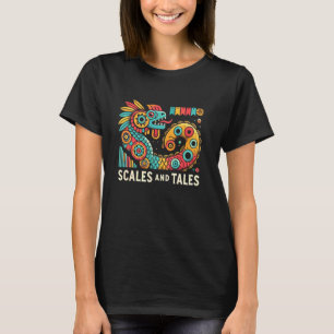 Camiseta Aztec Deus asteca Cultura Mayan Indígenas Quetzalc