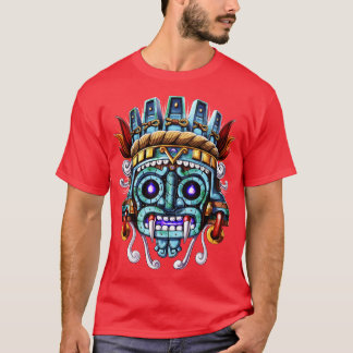 Camiseta Aztec Deus Tlaloc
