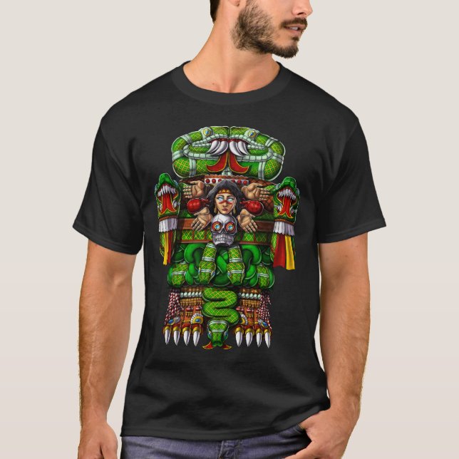 Camiseta Aztec Deusa Coatlicue (Frente)
