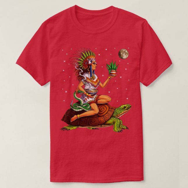 Camiseta Aztec Deusa Mayahuel (Frente do Design)