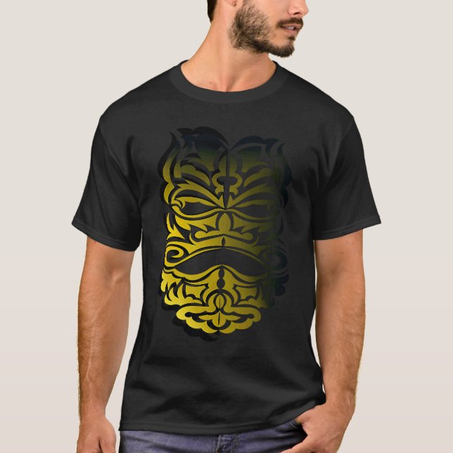 Camiseta Aztec Gold Skull (Frente)