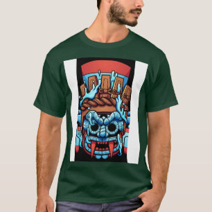 Camiseta Aztec Guerreiro Deus