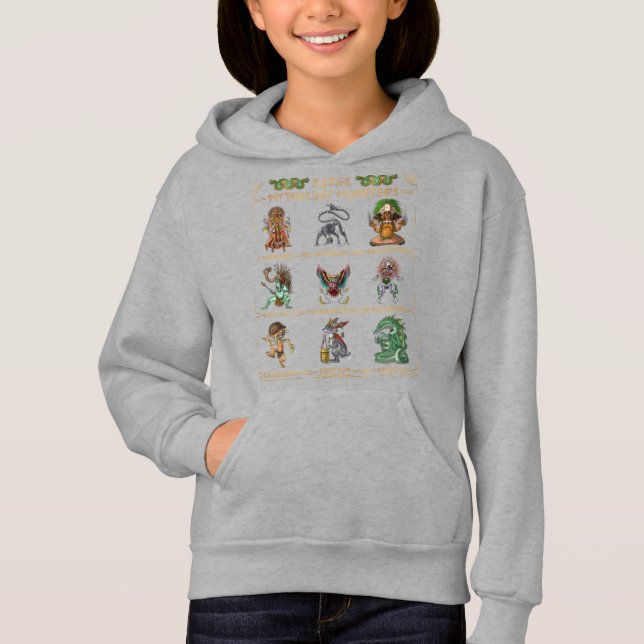 Camiseta Aztec Mythology Monsters (Frente)