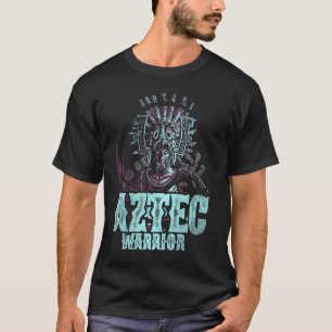 Camiseta Aztec Rei Guerreiro México Nativo Aztec Mayas 6