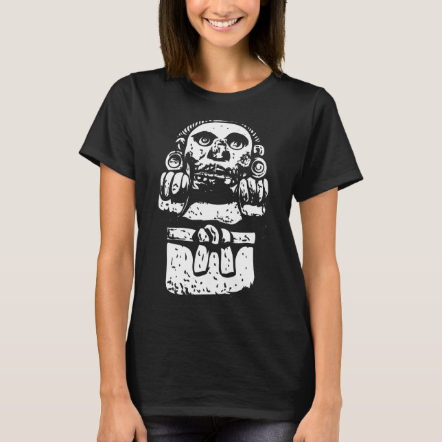 Camiseta Aztec Statue (Frente)