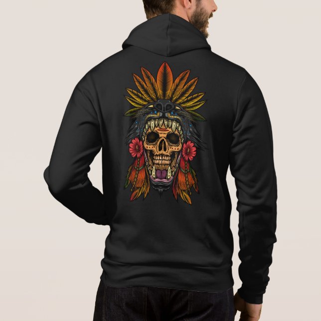 Camiseta Aztec Warrior (Verso)