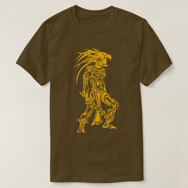 Camiseta Aztec Warrior (Frente do Design)