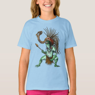 Camiseta Aztec Warrior Deity Cueyatl