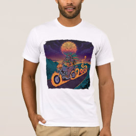 Camiseta Aztec Warrior | Fire Serpent & Jaguar Art