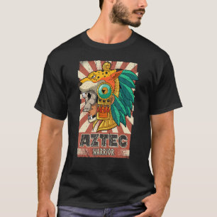 Camiseta Aztec Warrior mexicano