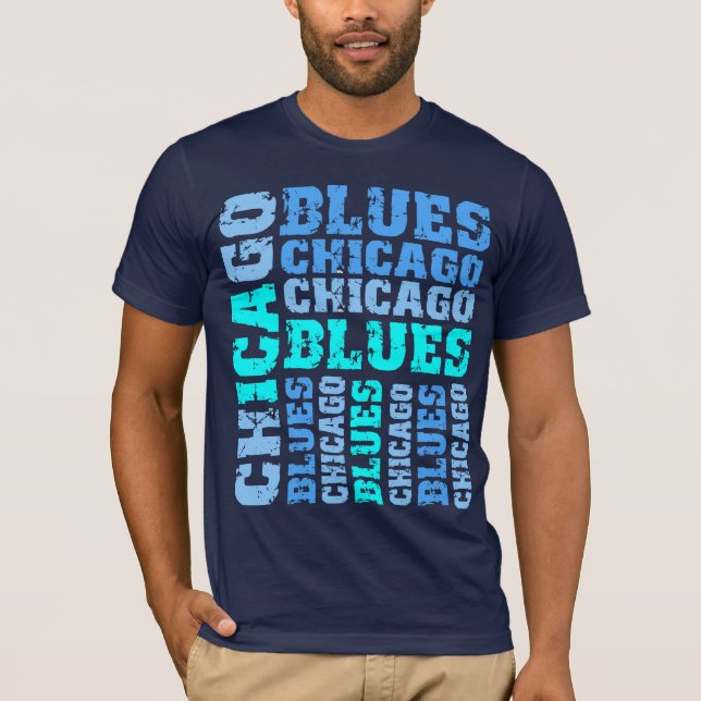 CAMISETA AZUIS DE CHICAGO (Frente)