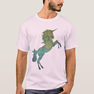 Camiseta Azuis do unicórnio