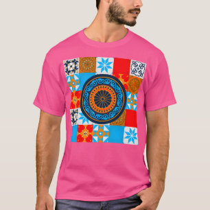 Camiseta Azul All Over Impressão - Arte para jogos