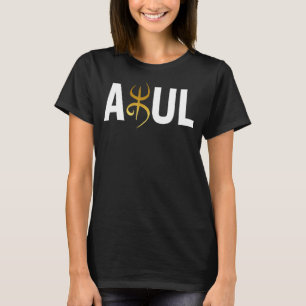 Camiseta Azul Amazigh - símbolo Tamazirt tamazgha Ble